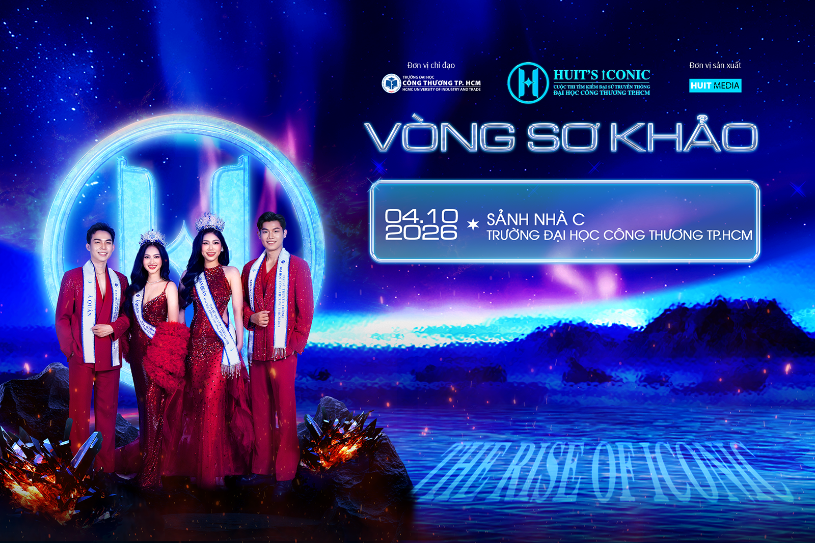 Tổ chức vòng sơ khảo cuộc thi Tìm kiếm đại sứ truyền thông - HUIT's ICONIC 2026