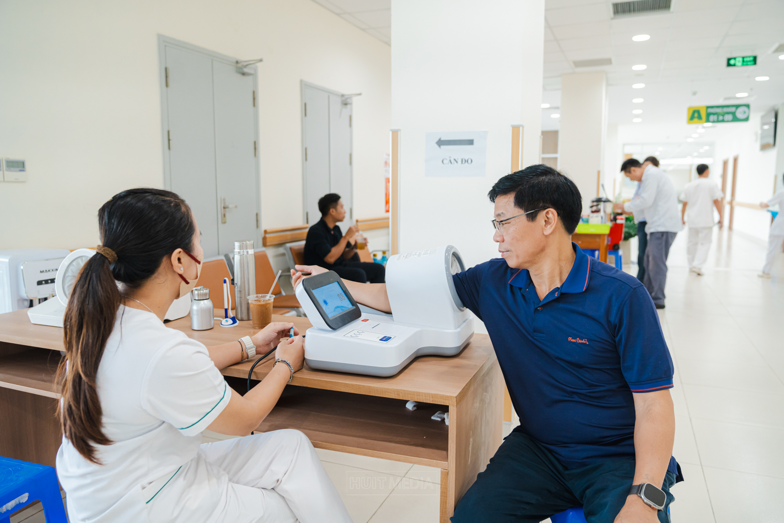 HUIT Staff and Employees Participate in the 2026 General Health Check-up Program